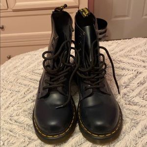 Dr. marten combat boots, size 7, great condition